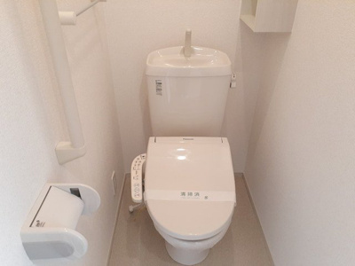 【トイレ】 | メゾン　ド　アンジュⅠ | トイレです