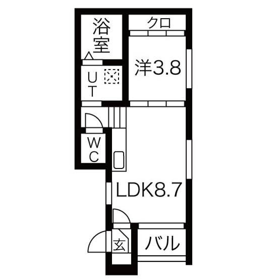 【間取り】 | エルカーサ千種