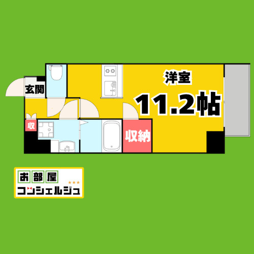 プレサンス千種アイルの間取り