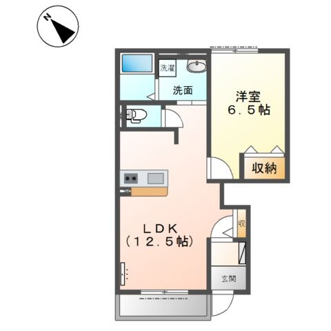アムールの間取り