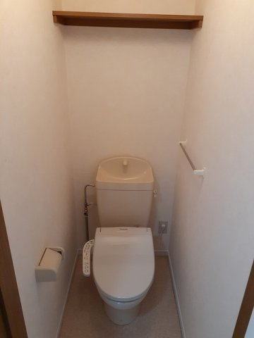 【トイレ】 | アップルパーク | ゆったりとした空間のトイレです
