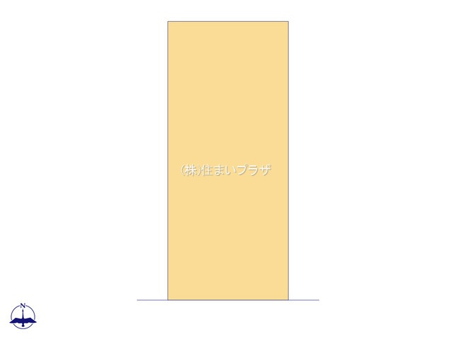 仲介手数料無料）一宮市第2馬見塚北出１号棟の区画図