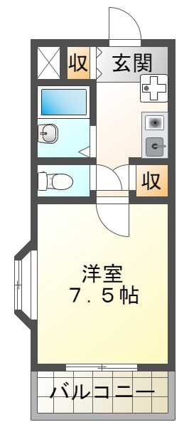 エストレーラ五色山の間取り