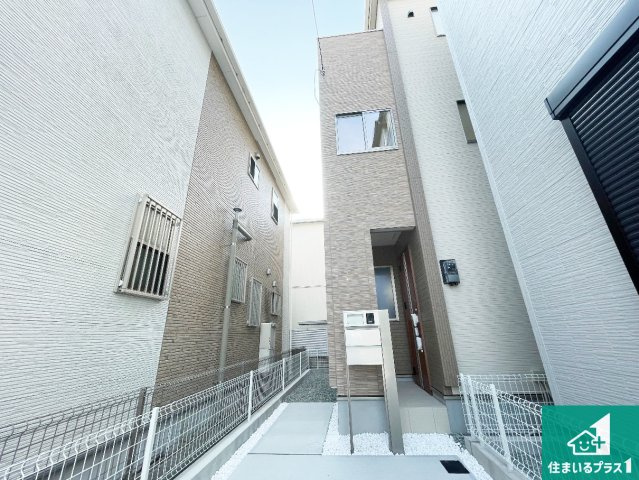西宮市上田東町　新築一戸建ての外観|安心の10年保証！外観を美しく保ち、雨水で汚れを落とします！気になることがありましたら、お気軽にお問い合わせください！