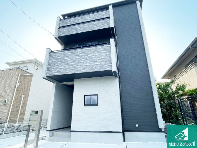 ■西宮市上田東町　新築一戸建ての外観|安心の10年保証！外観を美しく保ち、雨水で汚れを落とします！気になることがありましたら、お気軽にお問い合わせください！