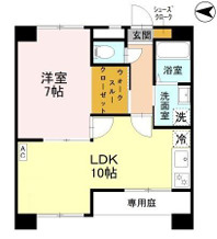 土井ハイツ北条口の間取り