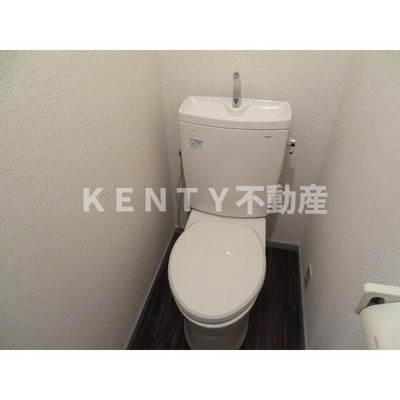 【トイレ】 | ＳＴハイム千鳥 | ゆったりとした空間のトイレです