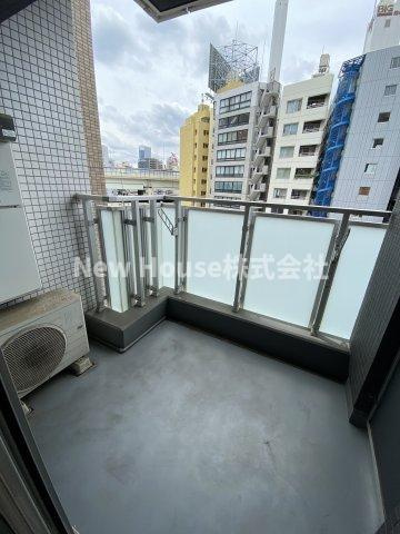 豊島区東池袋２丁目の賃貸マンションのバルコニー