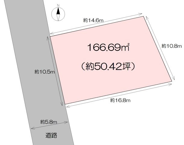【土地図】 | 売地　高知市宝町　＠39.66