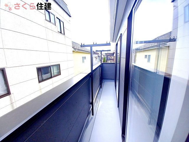 CRADLE　GARDEN　宇都宮市下荒針町第3のバルコニー