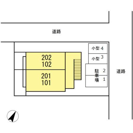 エクセル新外Ⅲの区画図