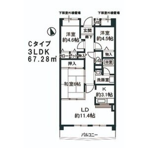 パレルボーノの間取り