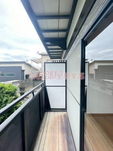 グレイス篠山のバルコニー|落ち着いた時間を過ごせるバルコニーです