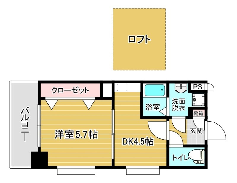 リファレンスベイサイドの間取り|使いやすい間取りです。