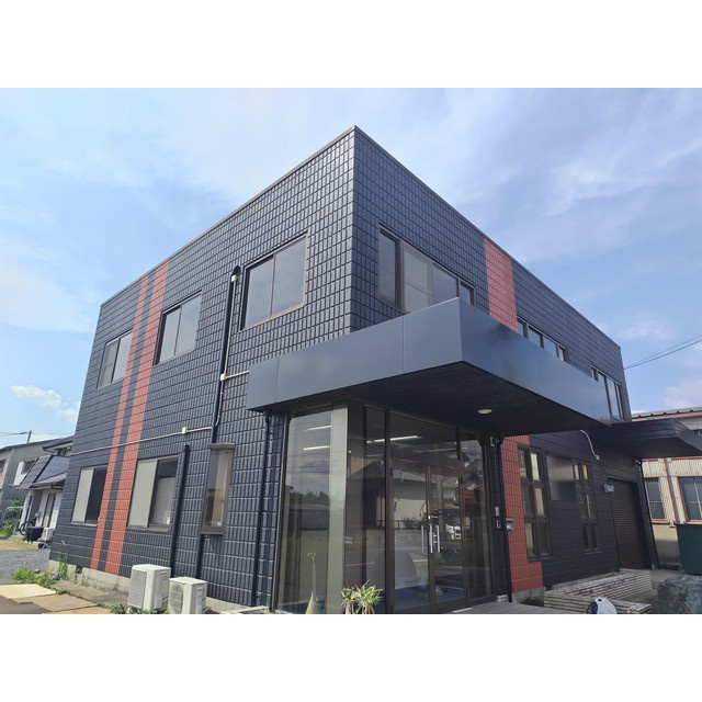 羽島市正木町住居付事務所倉庫の外観