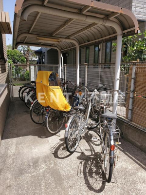 【その他共用部分】 | コーポ月村 | 屋根付き駐輪場あり♪