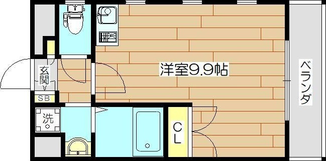 コンセール上ヶ原の間取り