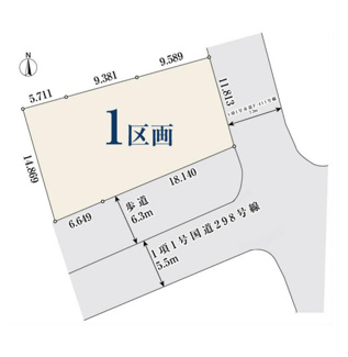 【土地図】 | さいたま市南区文蔵　売地