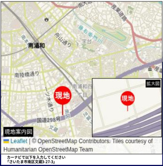 【地図】 | さいたま市南区文蔵　売地