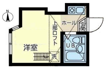 ユナイト小田栄ステルスアンポートの間取り