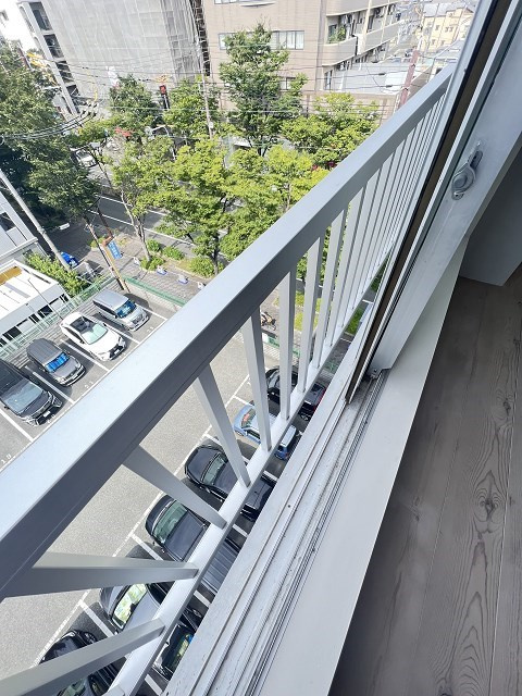 リーストラクチャー南武庫之荘のバルコニー