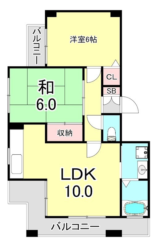 ベーシックコートの間取り