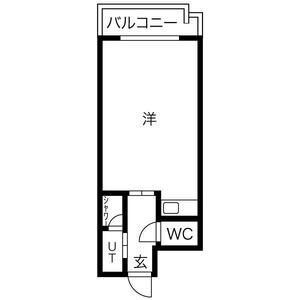 S-CREA御堂筋本町の間取り