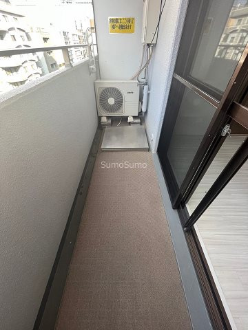 内本町ビューハイツのバルコニー