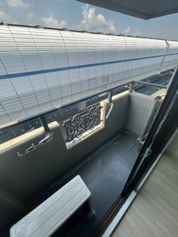 クレアドル芦屋西のバルコニー