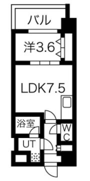 スプランディット王子公園の間取り