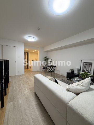 S－RESIDENCE駒場東大前の居間・リビング|使いやすい居間です