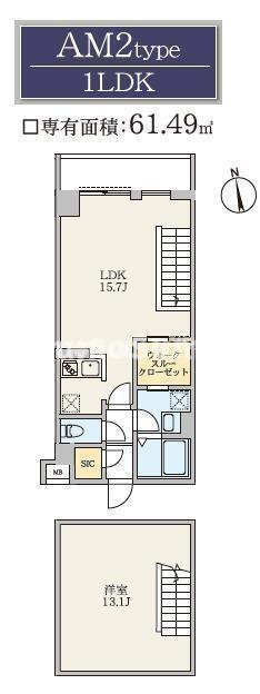 S－RESIDENCE駒場東大前の間取り