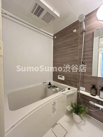 S－RESIDENCE駒場東大前の浴室|落ち着いた空間のお風呂です