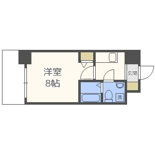 セレニテ北久宝寺の間取り