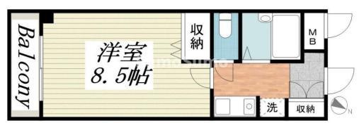 メゾンフレールの間取り