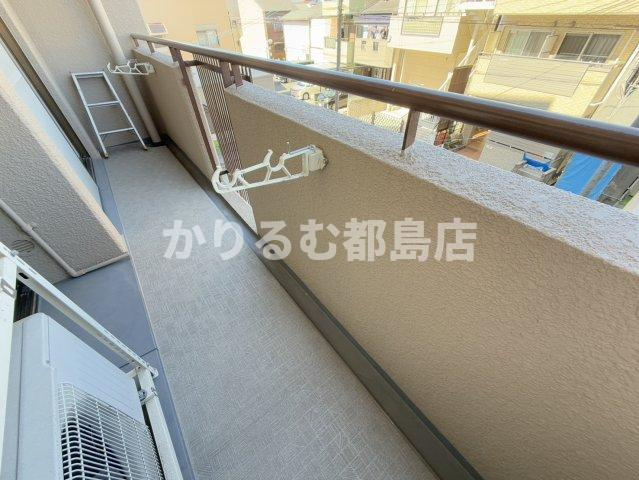 クレアコートのバルコニー
