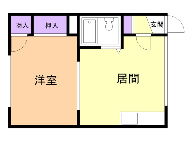 ハイツKAWAMURAの間取り