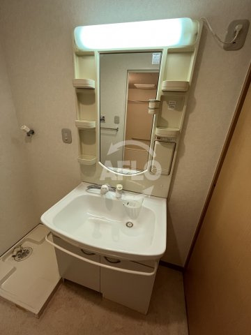 ベルビュー7番館　真田山小学校区の独立洗面台|ベルビュー7番館　独立洗面台