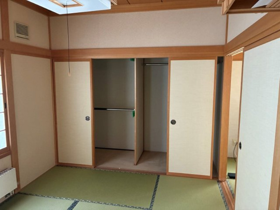 北見市美山町南８丁目４５番地３８　平家建中古売家の収納