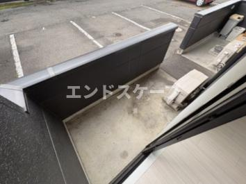 福島ハイツB-2のバルコニー|高崎、前橋のお部屋探しはエンドスケープまで！お客様の理想お聞かせ下さい♪