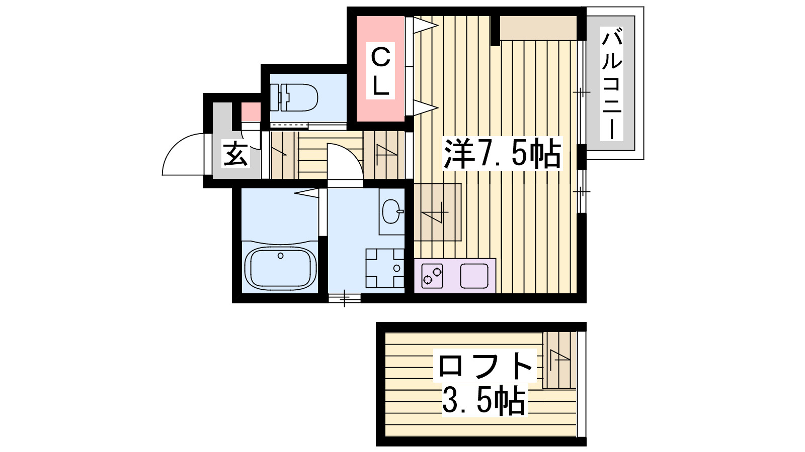 あんしん＋潮見台の間取り