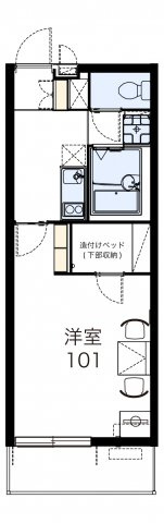 レオパレスルーチェ4の間取り|画像2