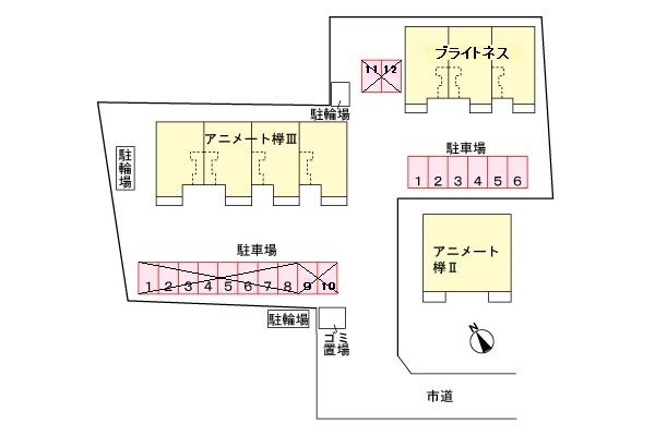 ブライトネスの駐車場|駐車場