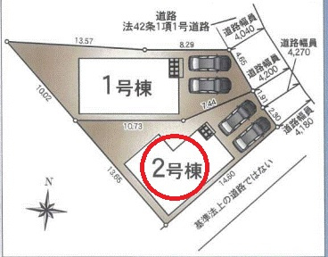 【区画図】 | クレイドルガーデン伊丹市千僧第１ | 区画図
