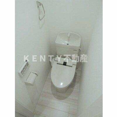 【トイレ】 | フェリーチェ洗足池 | 落ち着いた色調のトイレです