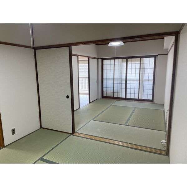 鴫野コーポ1号棟（鴫野小学校区）の和室|鴫野コーポ1号棟　和室