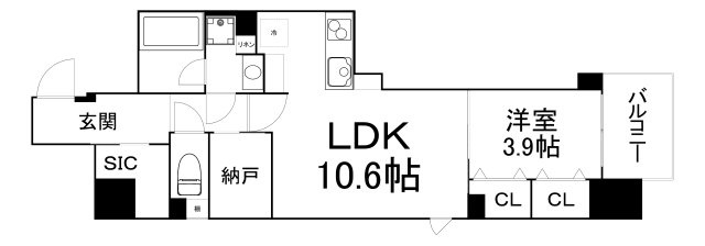 【間取り】 | アーバネックス堺筋本町