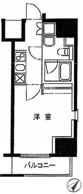 パークウェル蔵前の間取り
