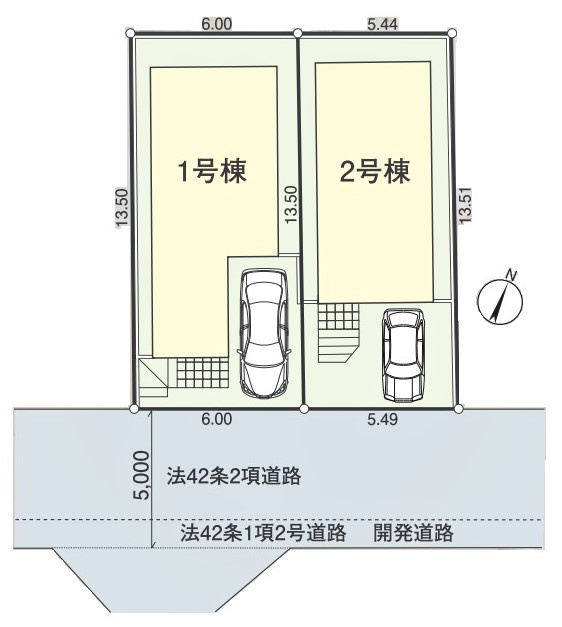 西東京市ひばりが丘北第2　全2棟　2号棟