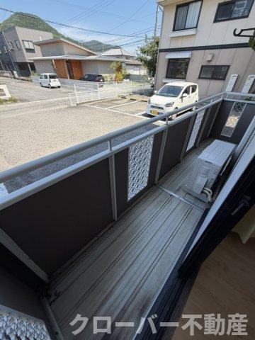 セジュールKEI Ａ／Ｂ棟 Aのバルコニー